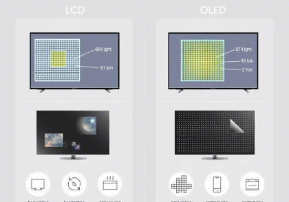 آموزش الکترونیک : مقایسه LCD و OLED ؟(بخش ششم)